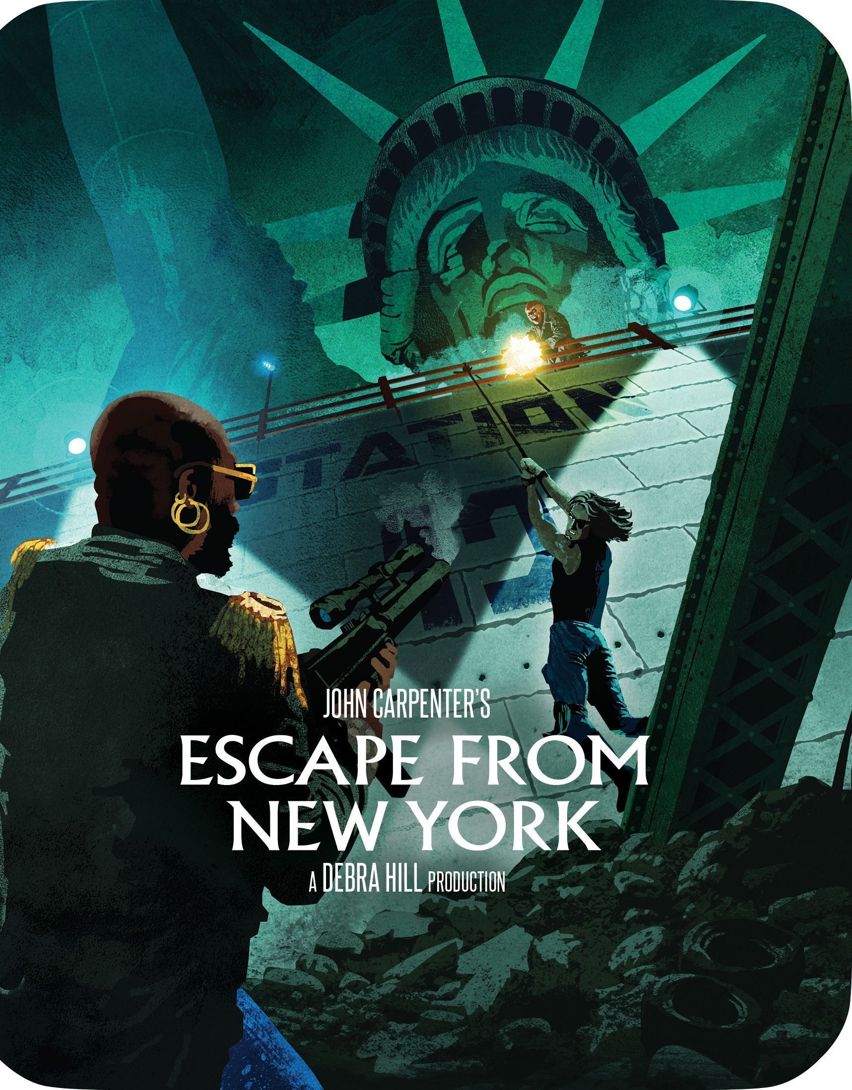 1717x2198 Escape From New York [SteelBook] [Limited Edition] [Blu Ray] [2 Discs] [1981]