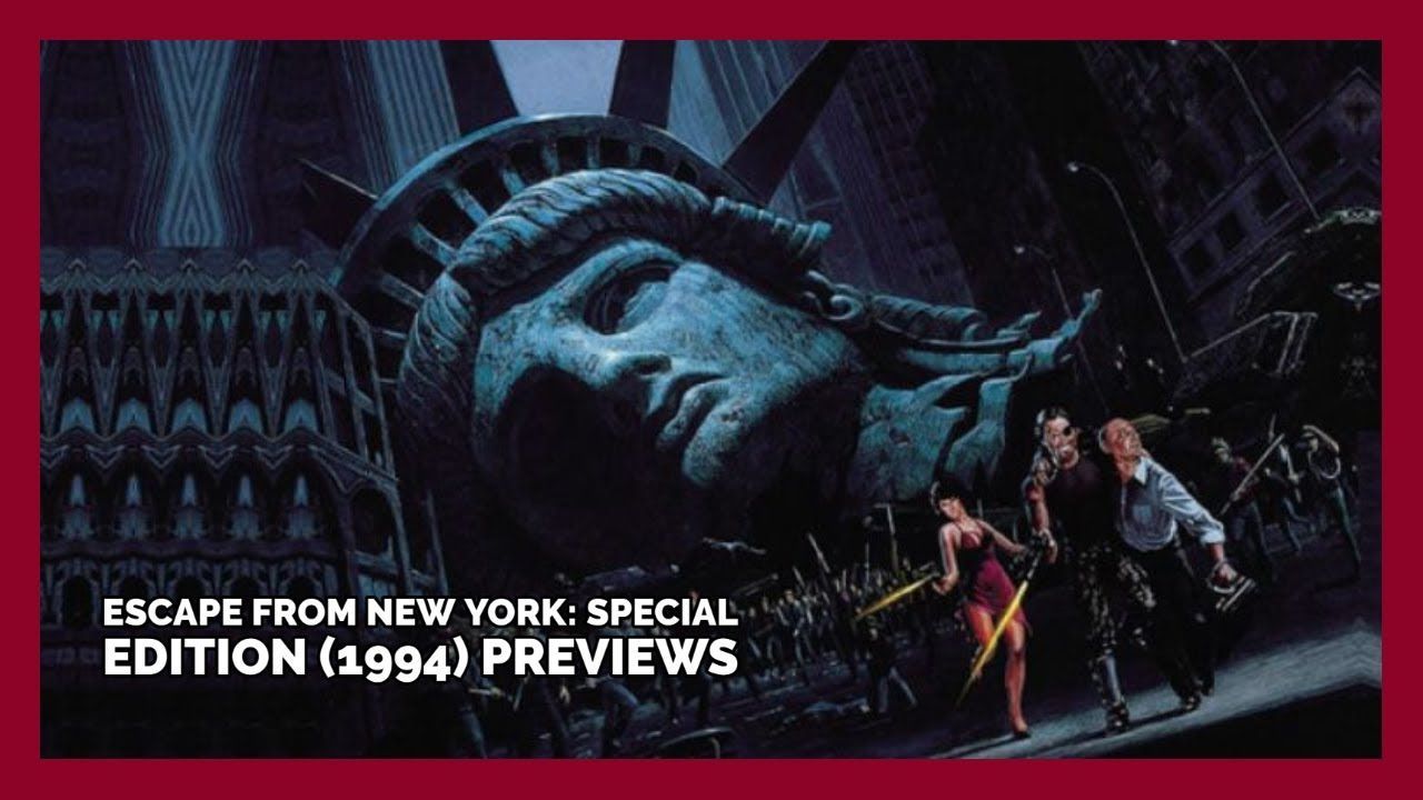 1280x720 Opening to Escape from New York: Special Edition (1994) VHS