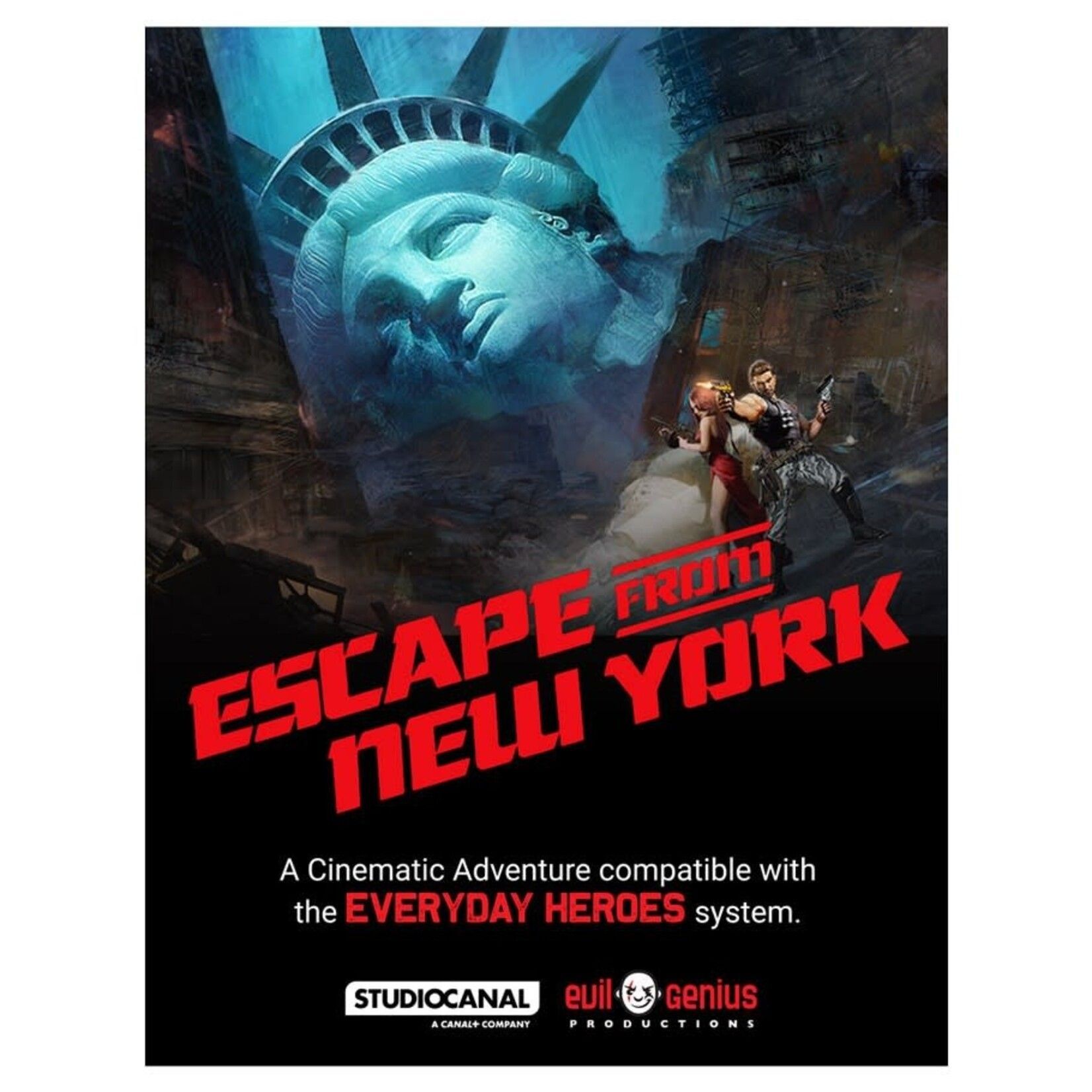 1652x1652 Everyday Heroes RPG: Escape From New York Cinematic Adventure