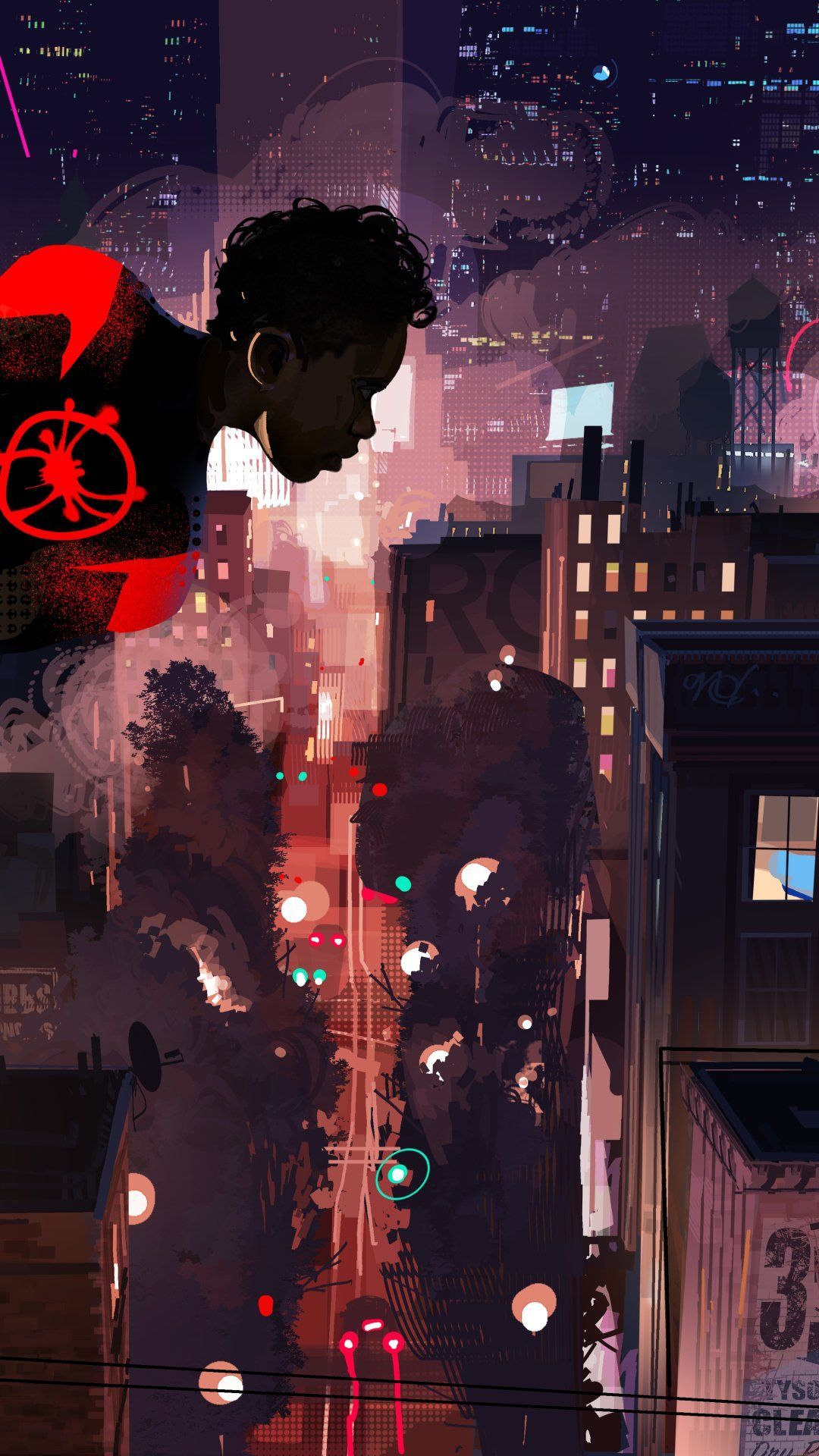 1080x1920 mobilewallpaper4u on X: Miles Morales mobile wallpaper #wallpaper # Spiderman / X