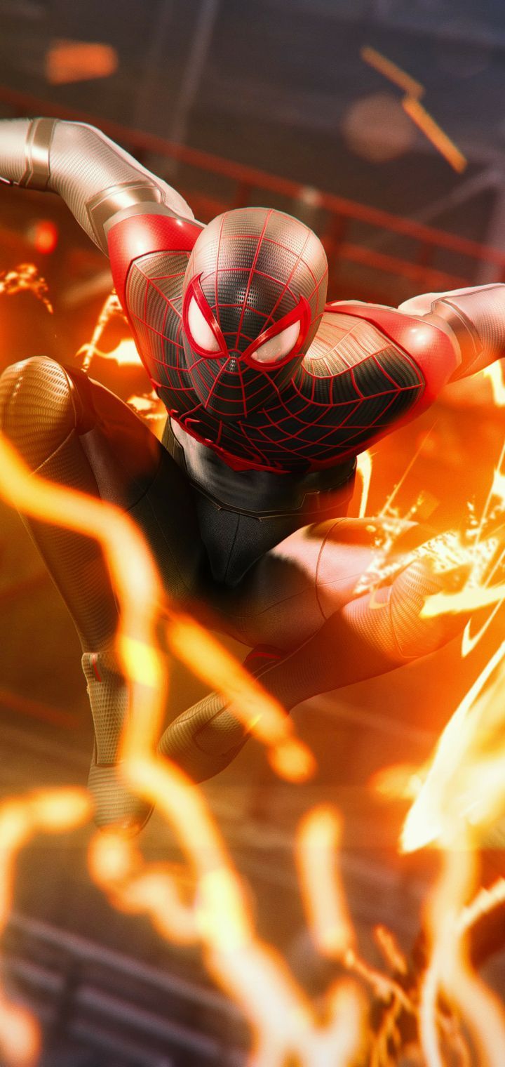 720x1520 Download Marvel's Spider Man: Miles Morales wallpaper for mobile phone, free Marvel's Spider Man: Miles Morales HD picture