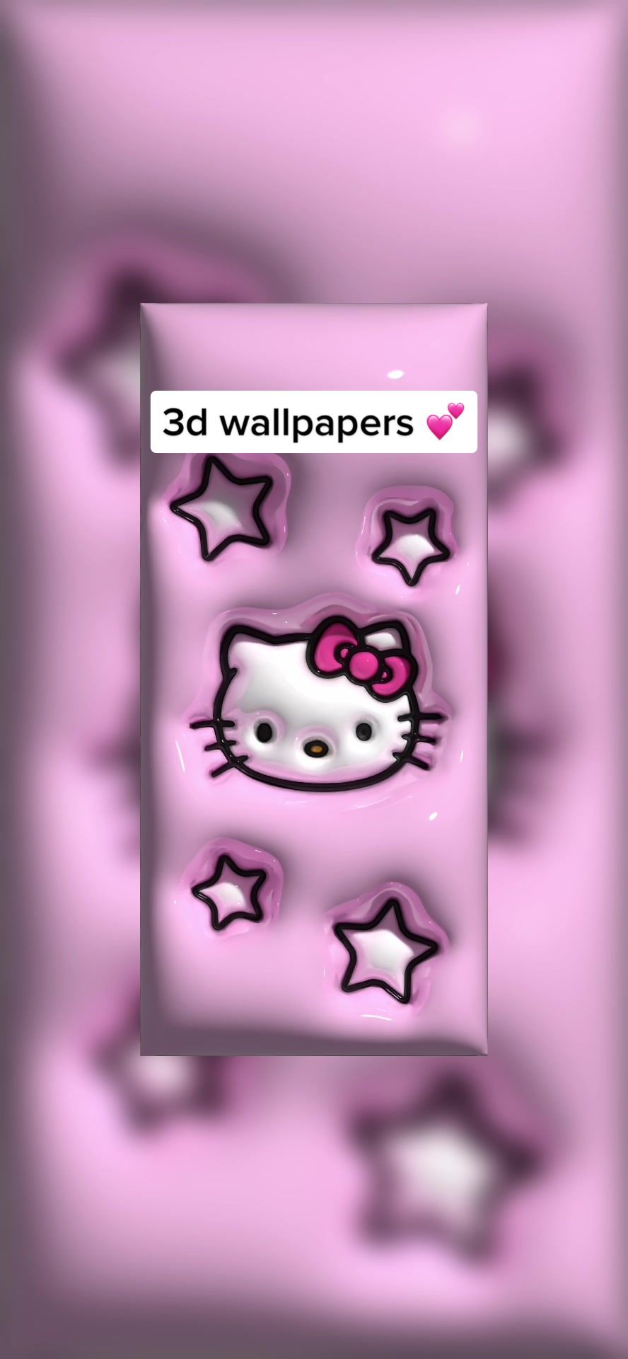 3d Cute Kitty iPhone Wallpaper in 2023  Pink wallpaper hello kitty, Hello  kitty wallpaper, Hello kitty iphone wallpaper