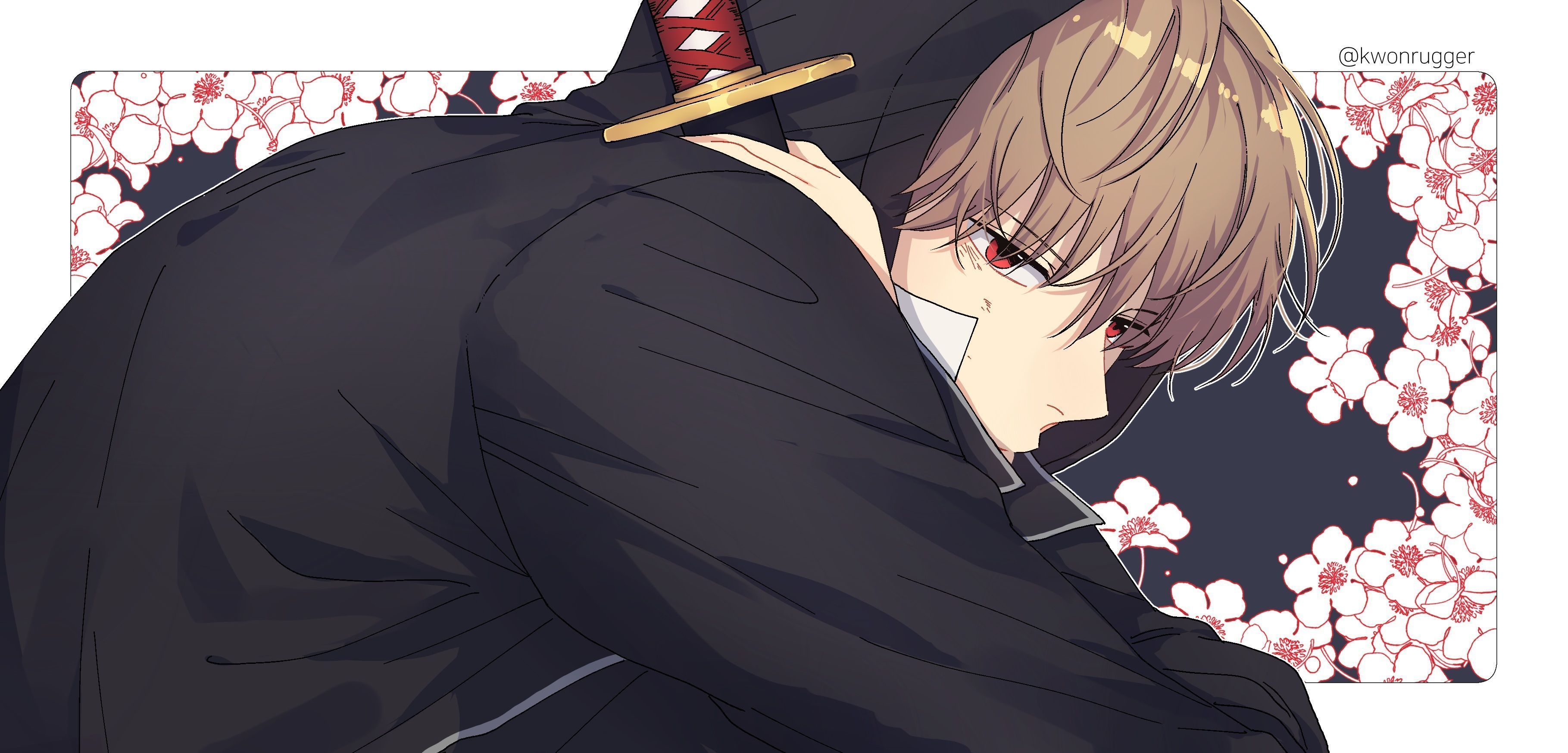 3638x1748 Okita Sougo HD Wallpaper and Background