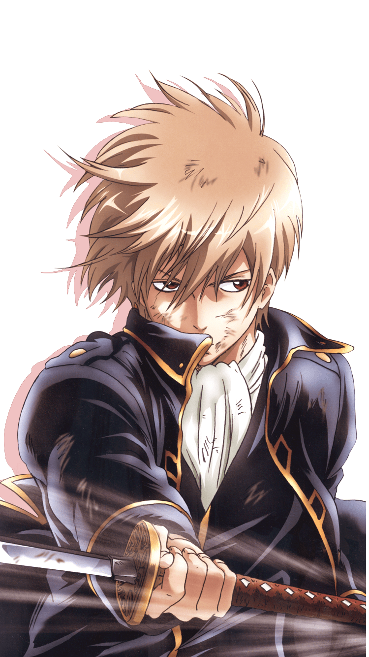 750x1334 Okita Sougo Wallpaper