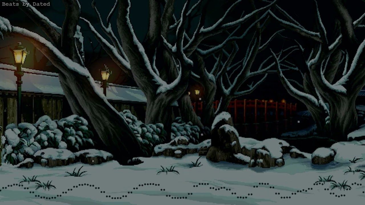 1280x720 Dark Winter Lofi