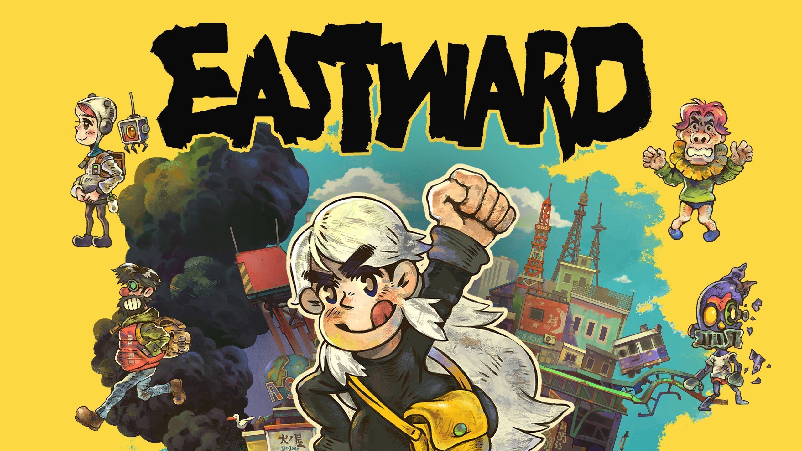 2560x1440 Video Game Eastward HD Wallpaper