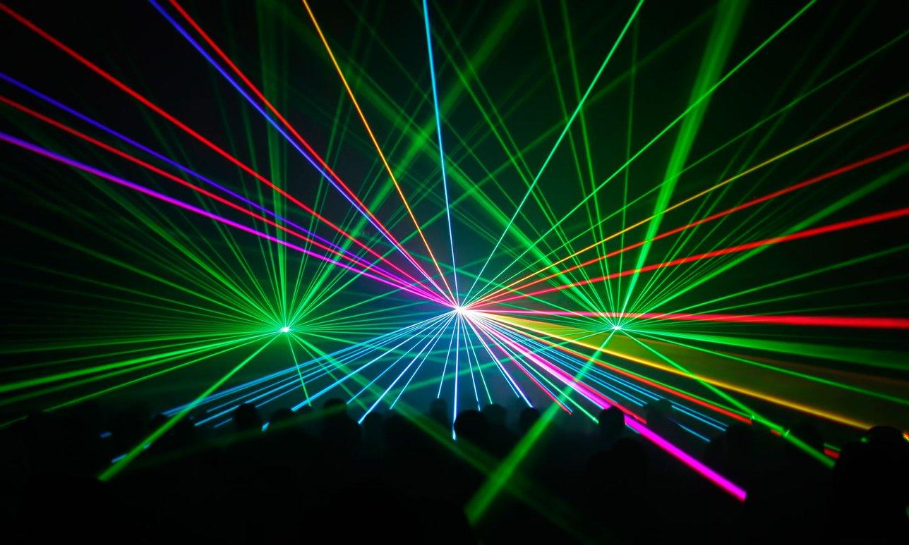 1288x773 Laser Show Desktop Wallpaper