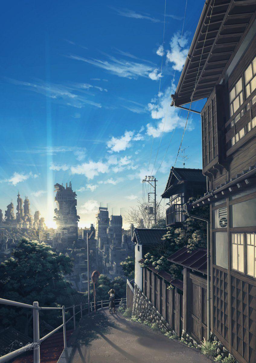 Town Scenery Anime Wallpapers - Top Free Town Scenery Anime Backgrounds ...