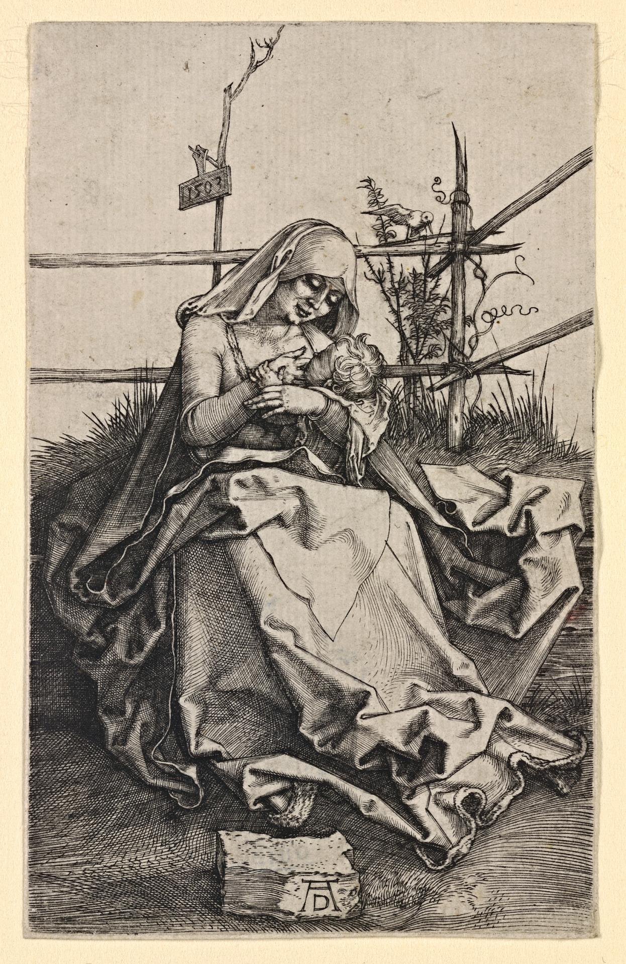 1246x1920 Albrecht Dürer's devotional image of the Virgin and Child