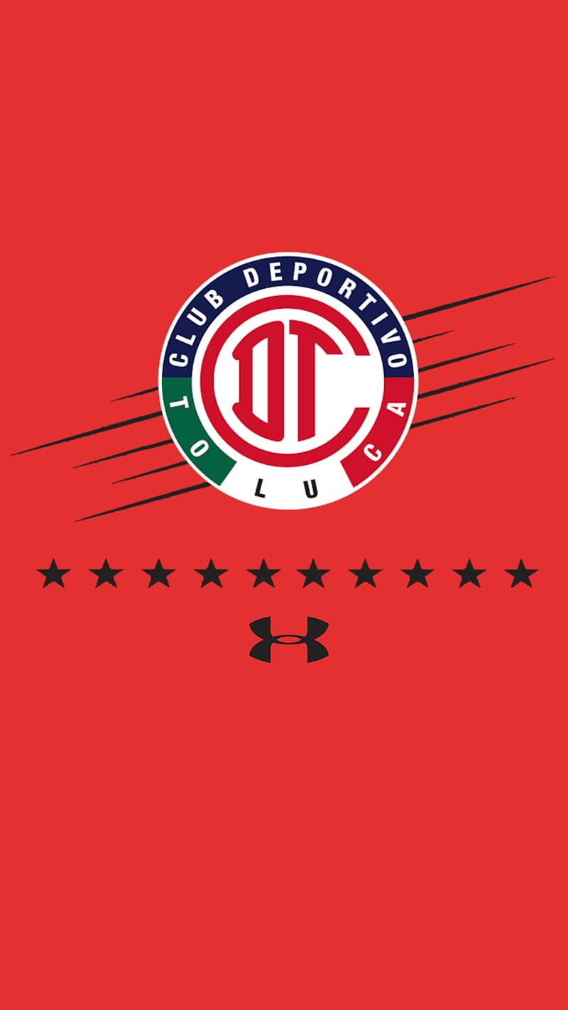 800x1423 Toluca fc, hello, logo club toluca, love, HD phone wallpaper