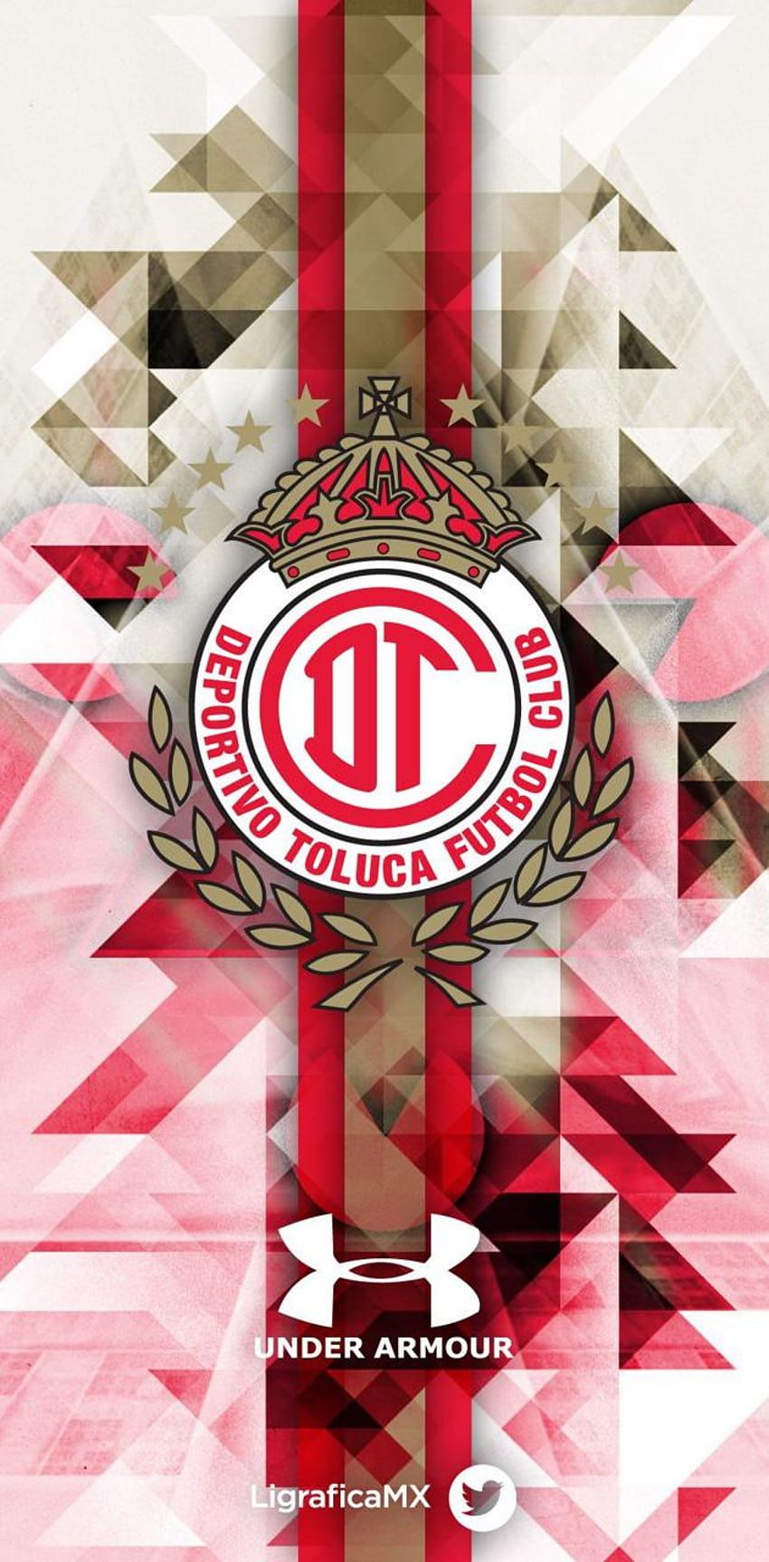 850x1727 Toluca fc by 100an HD phone wallpaper