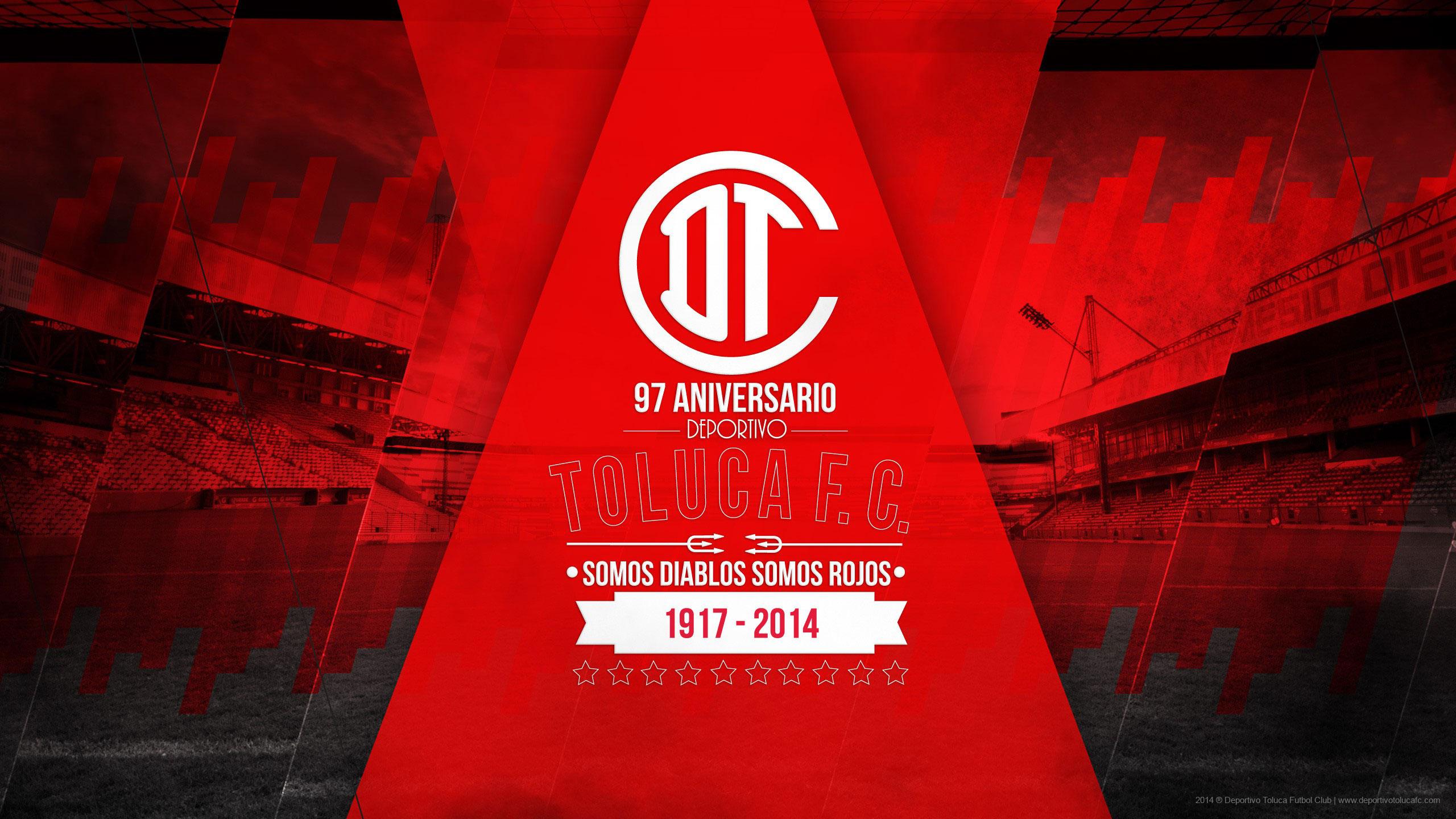 2560x1440 Deportivo Toluca Wallpaper