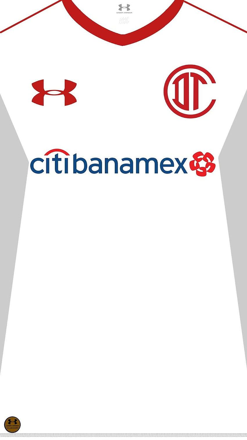 850x1513 Jersey Club Deportivo Toluca 2017 HD phone wallpaper