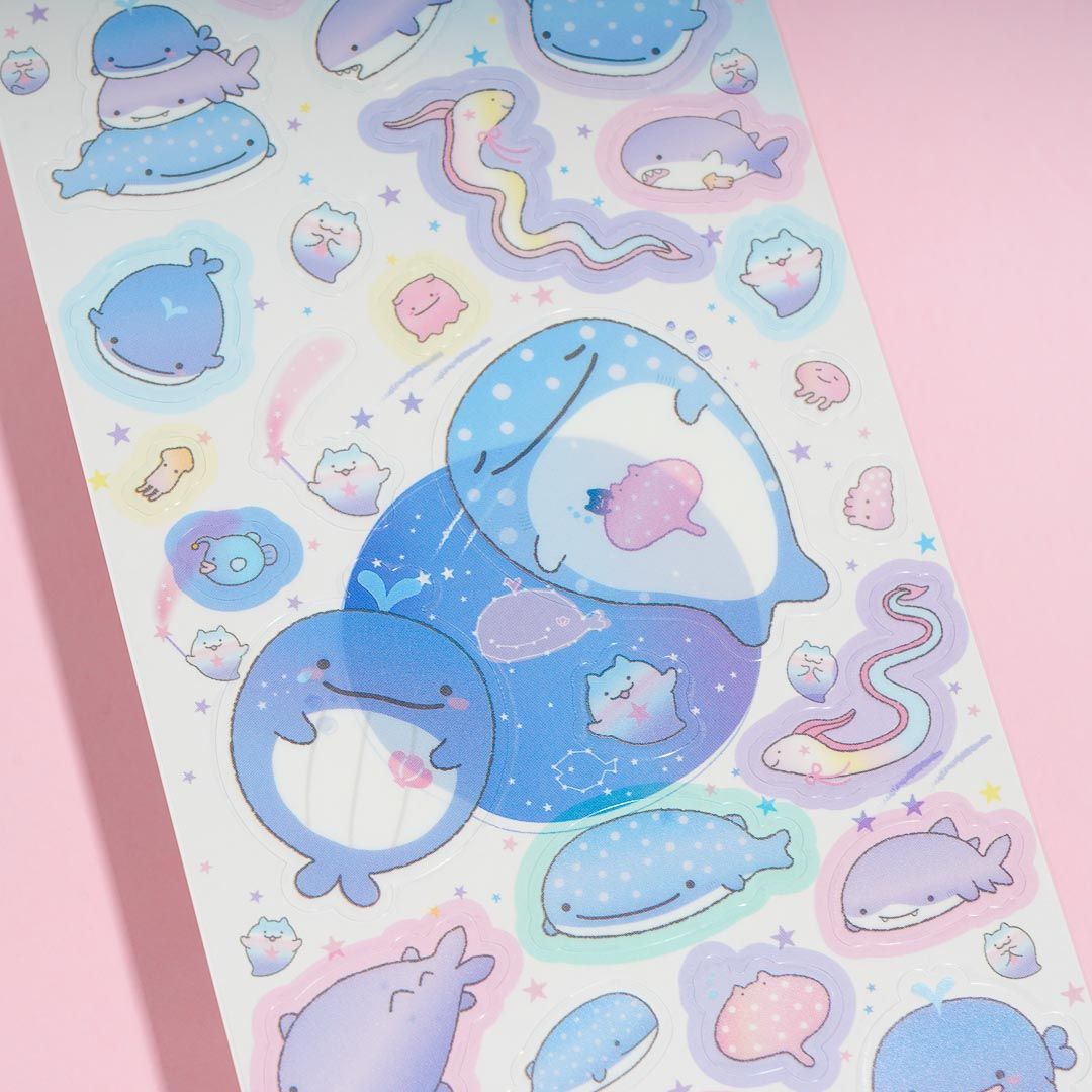 1080x1080 Jinbesan Colorful Stars Stickers