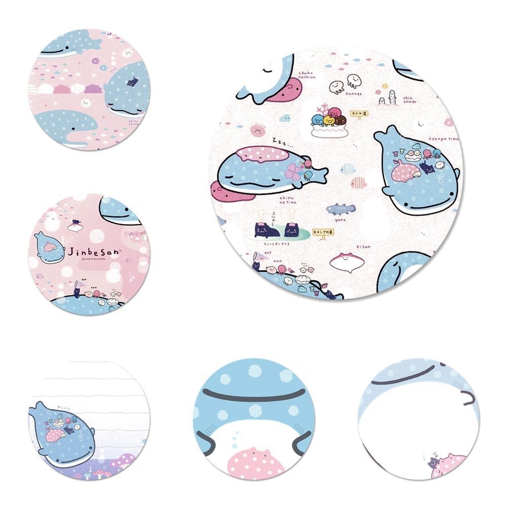 1000x1000 New Arrival Kawaii Whale Jinbesan Badge Brooch Pin Accessories For Clothes Backpack Decoration Gift