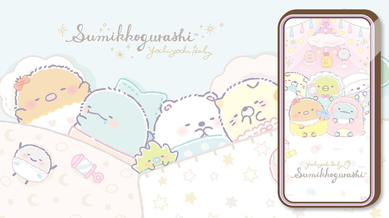 1366x768 Sumikko Gurashi Baby Wallpaper For Desktop & Mobile