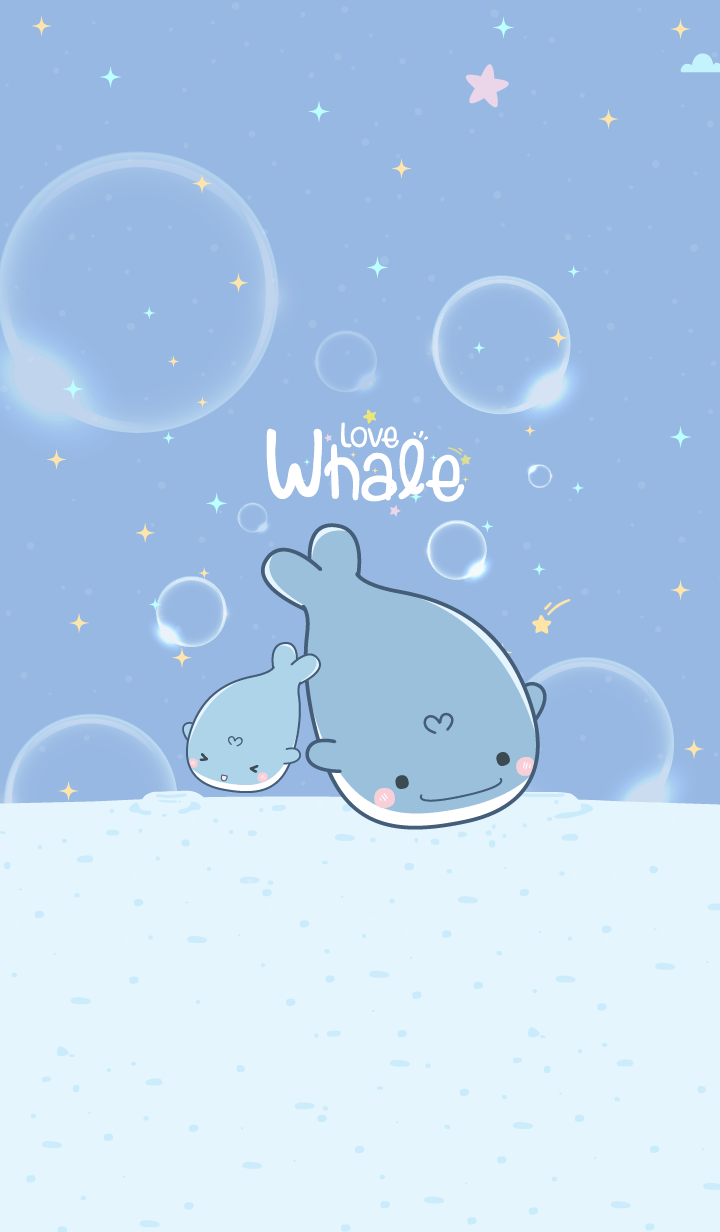 720x1232 LINE Creators' Themes Mini Bubble Ocean