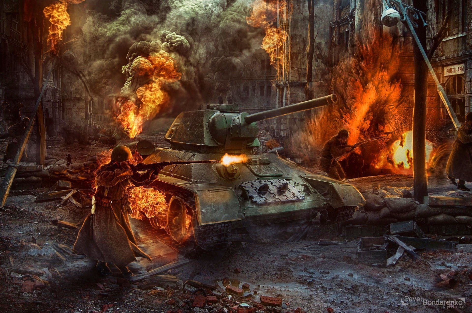 1920x1272 T 34 76 Stalingrad HD Wallpaper And Background
