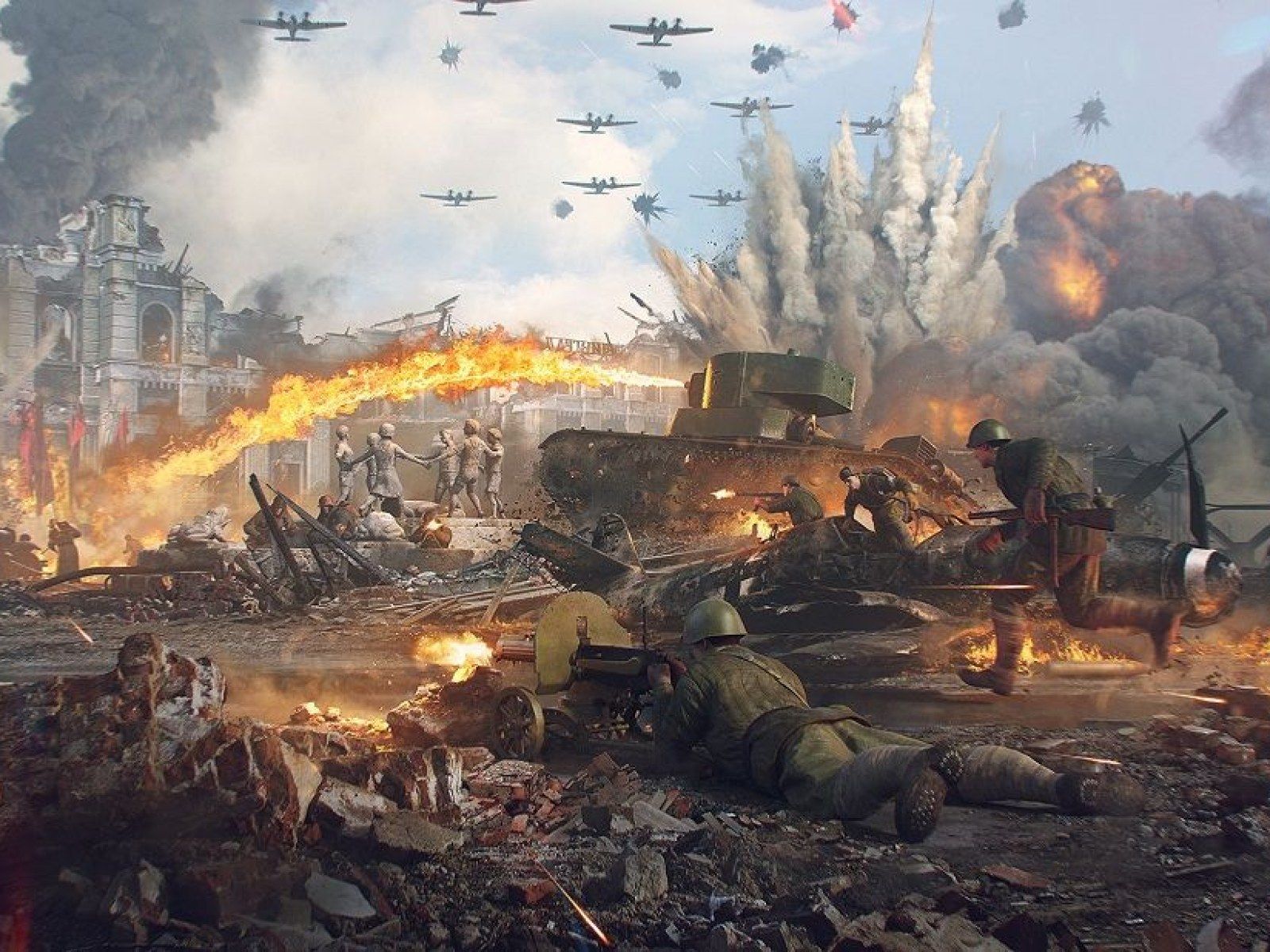 1600x1200 Enlisted Battle of Stalingrad Update: New Campaign and Bug Fixes