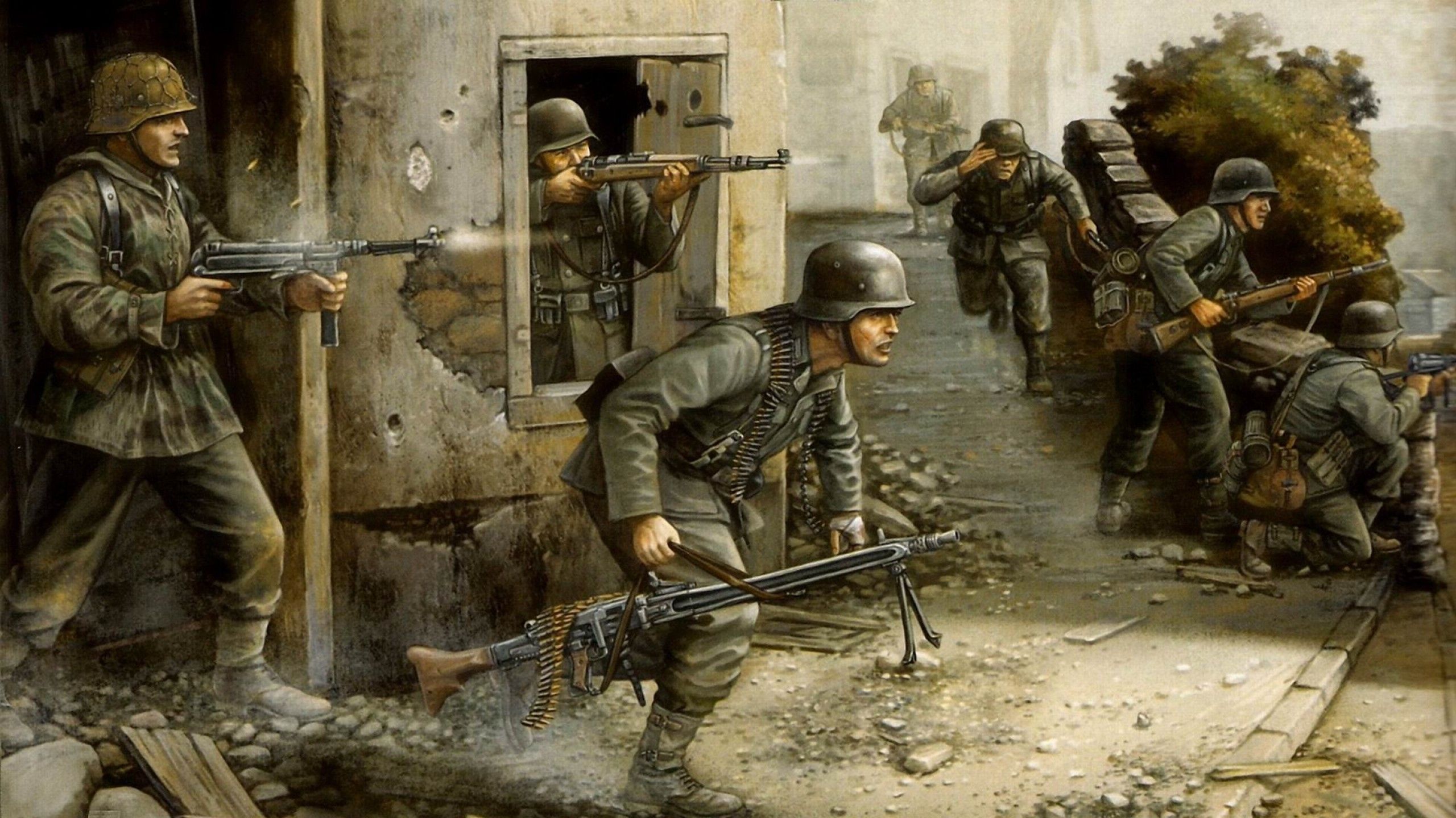 2560x1440 Wehrmacht Wallpaper