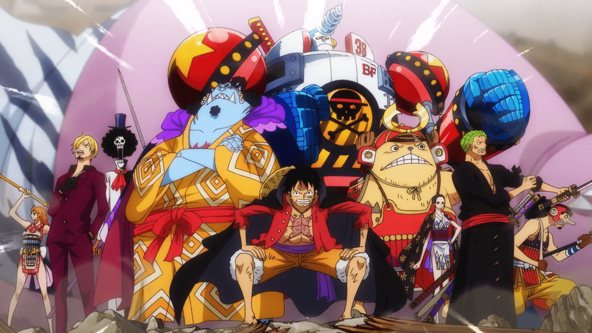 1920x1080 One Piece Gathering