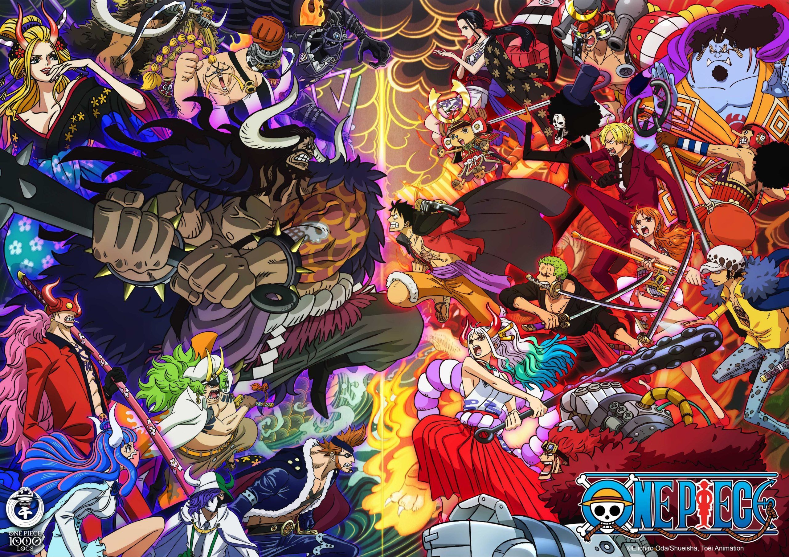 2560x1807 One Piece Celebrates 1000th Episode With Special Livestream