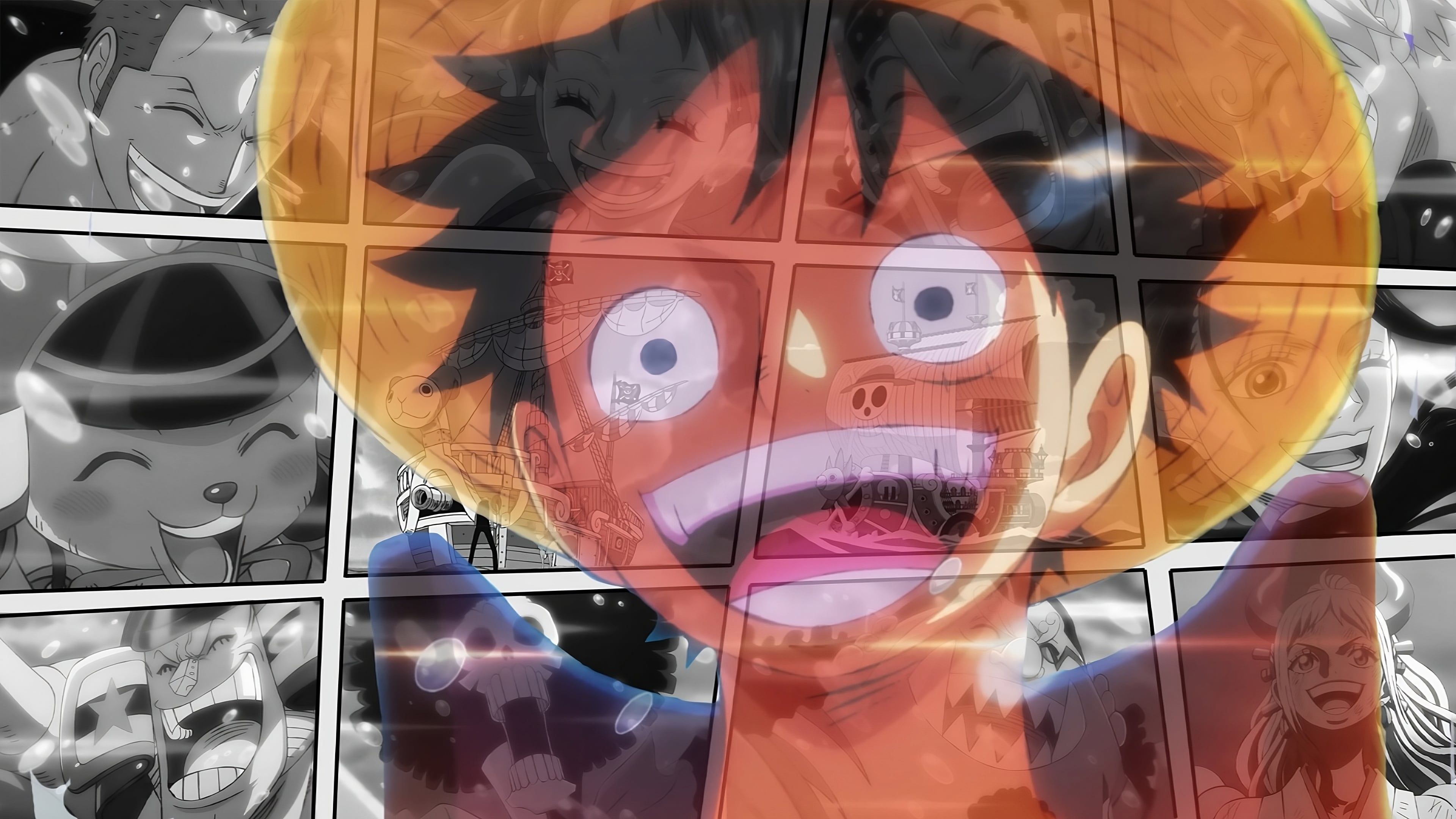 3840x2160 One Piece Hats