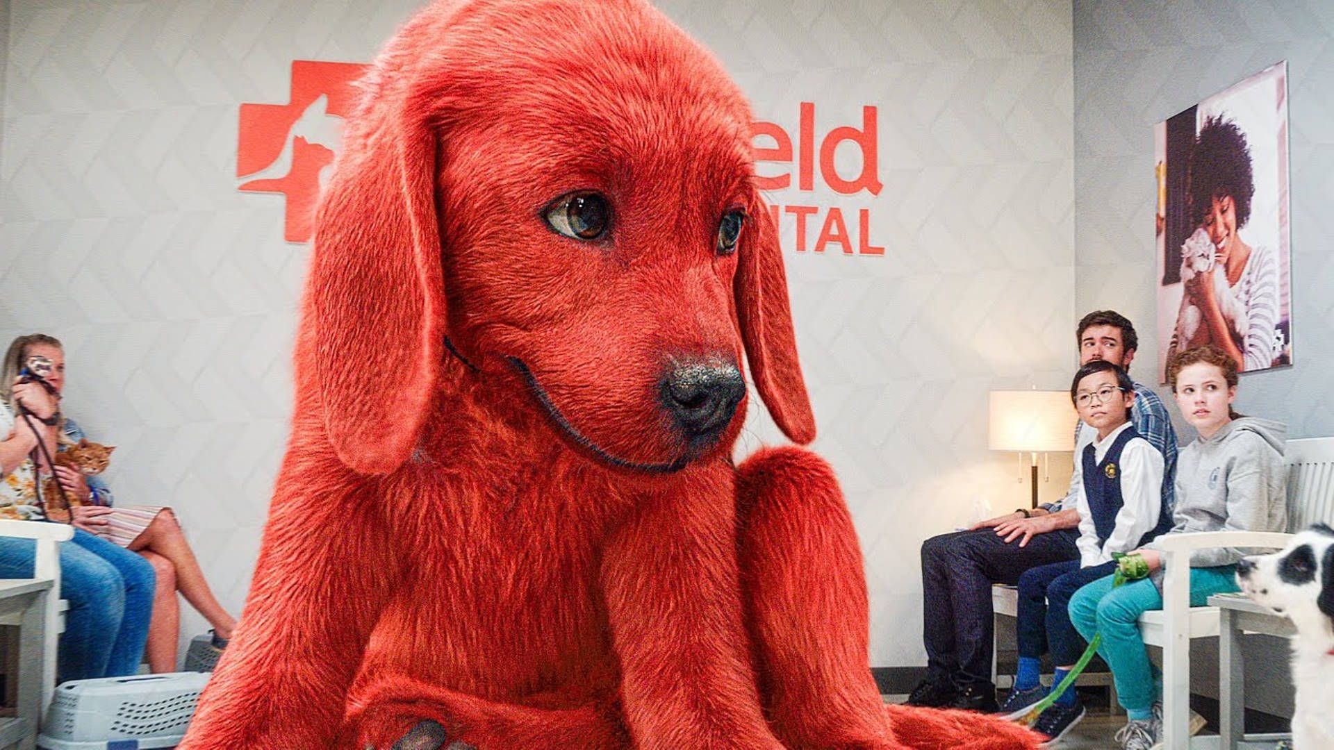 1920x1080 Download Clifford The Big Red Dog Hospital Day Wallpaper