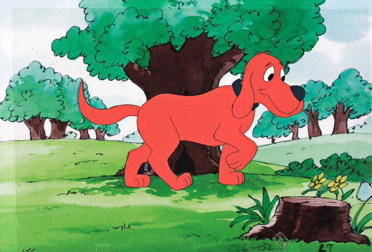 1200x815 NORMAN BRIDWELL ANIMATION) Clifford the Big Red Dog animat