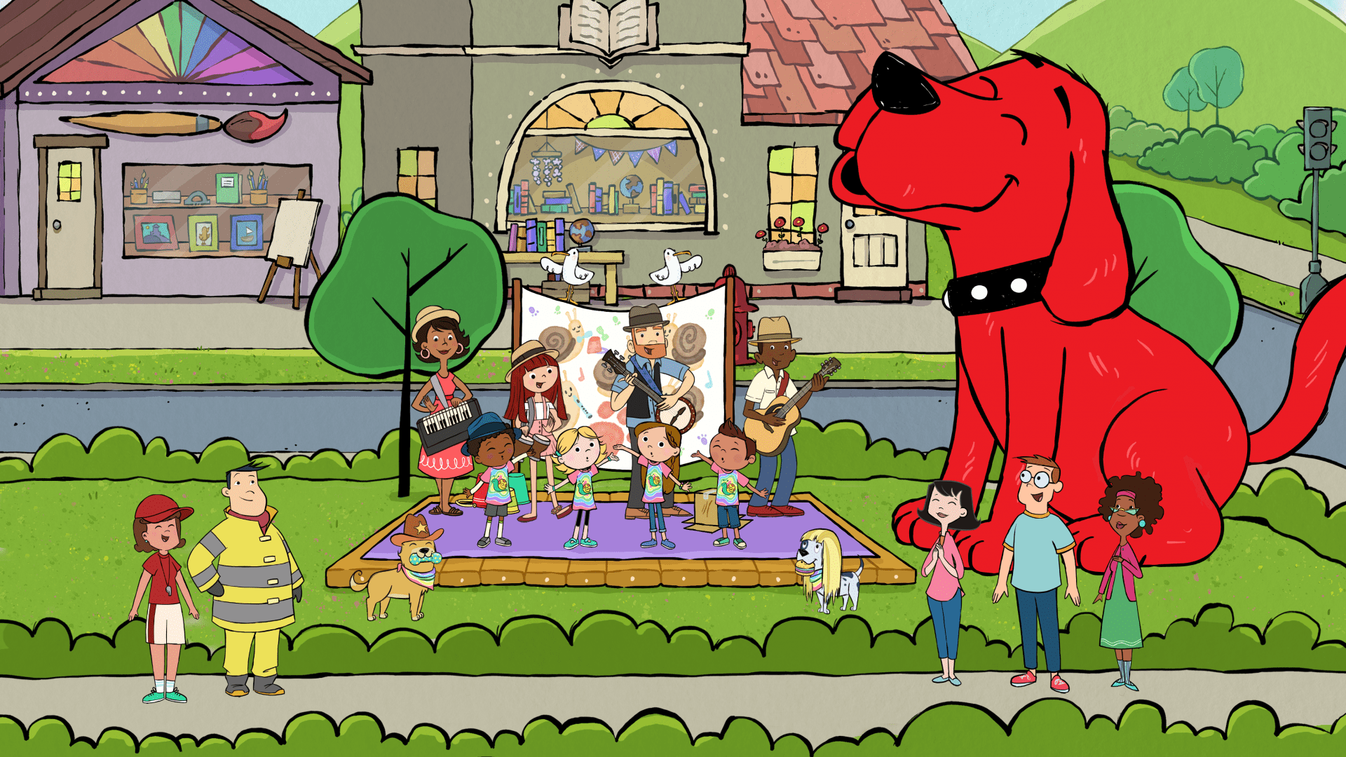 1920x1080 Everyone's Favorite Big Red Dog is Back
