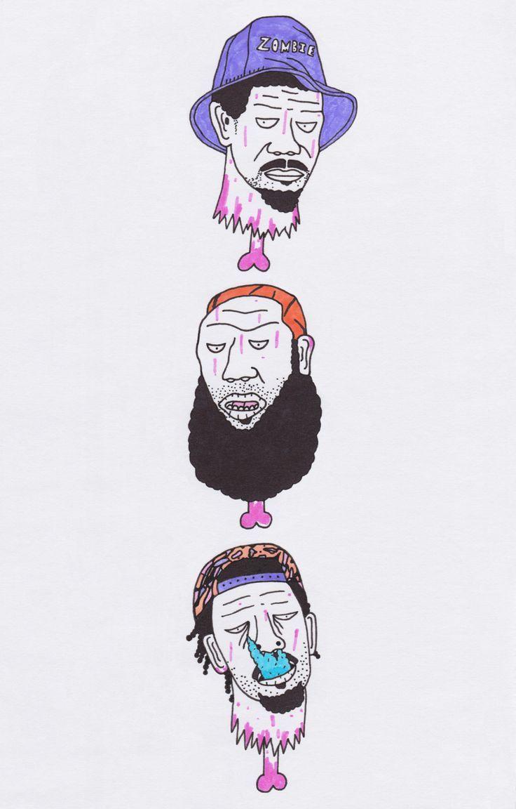 736x1152 best ZOMBiES image. Flatbush zombies, Hiphop