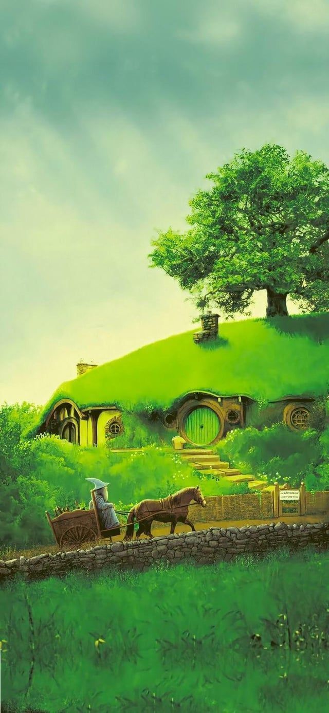 640x1387 Bag End wallpaper. This brings me such peace