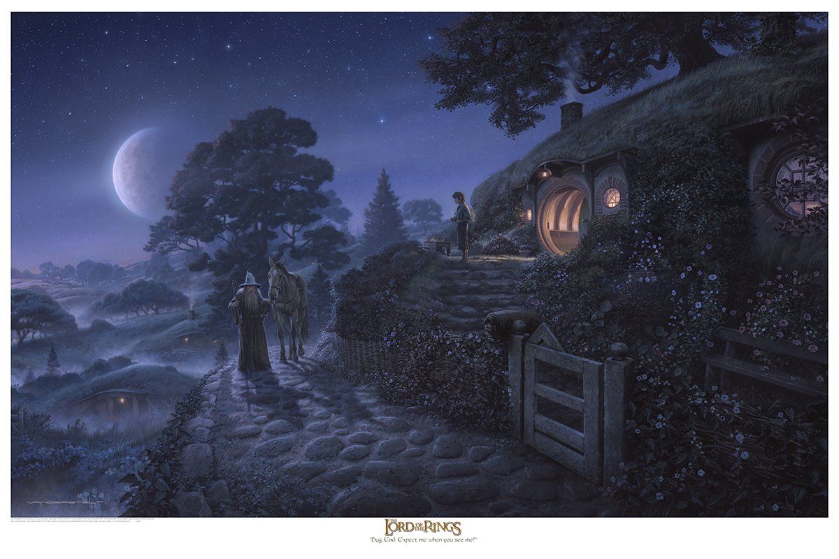 1200x800 Bag End Paper Giclee 16 x 24 at Amazon's Entertainment Collectibles Store