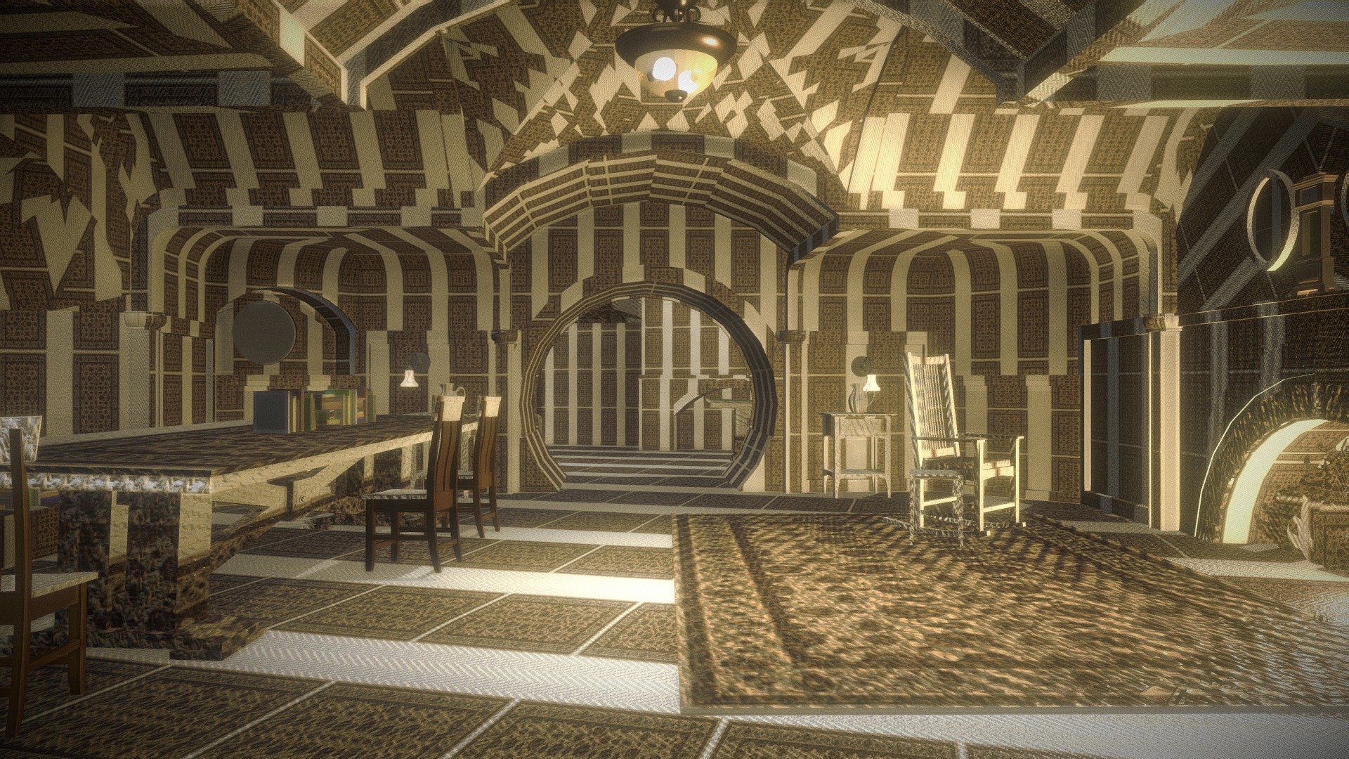 1920x1080 Bag End model by Rodolfo Siccardi [ec5aefc]
