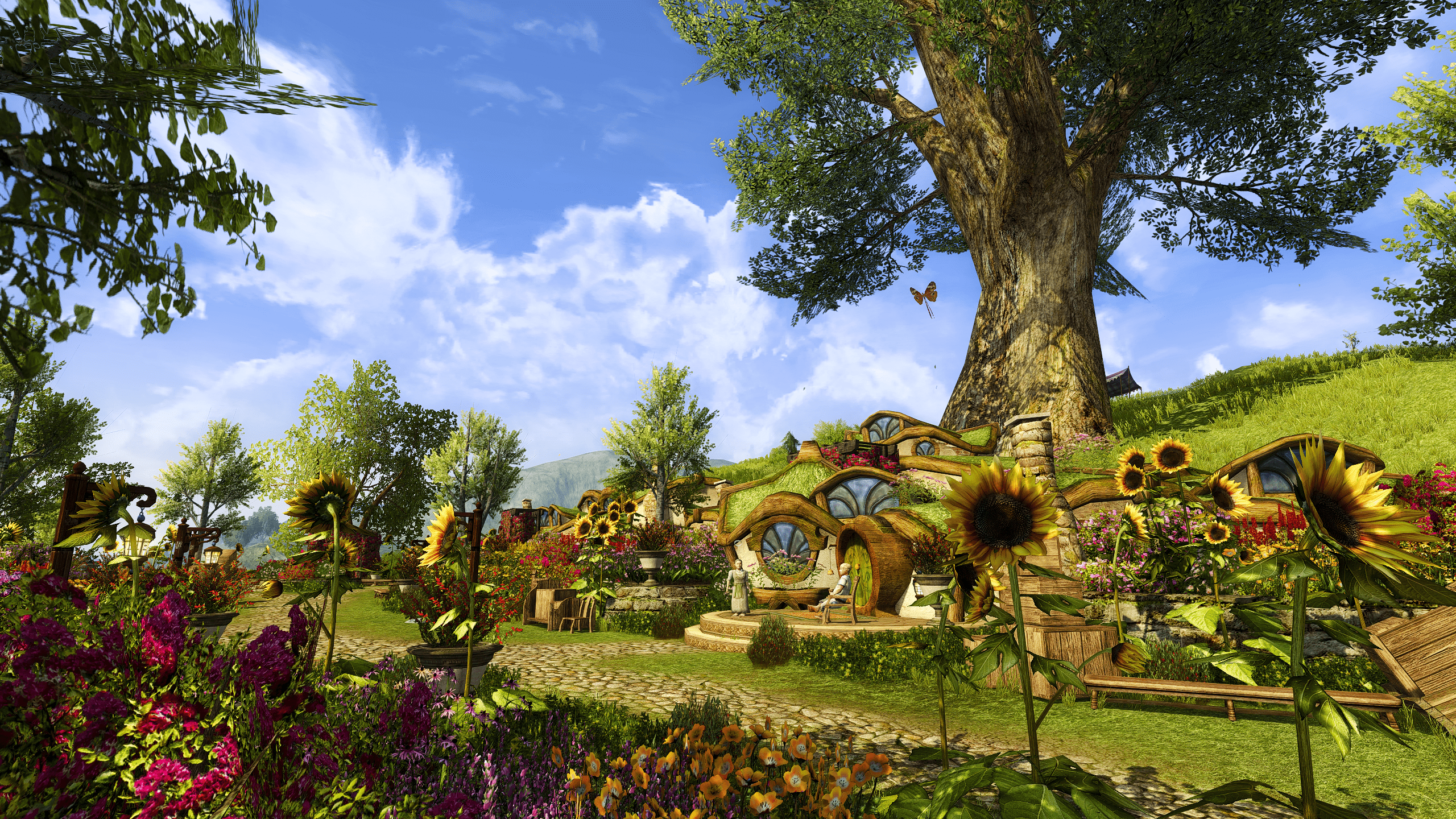 2560x1440 Bag End, Currently Occupied By Those Nasty Sackville Bagginses