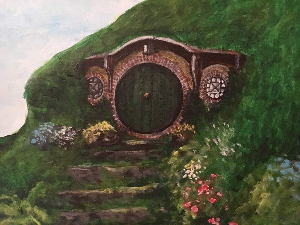 1024x768 Bag End painting