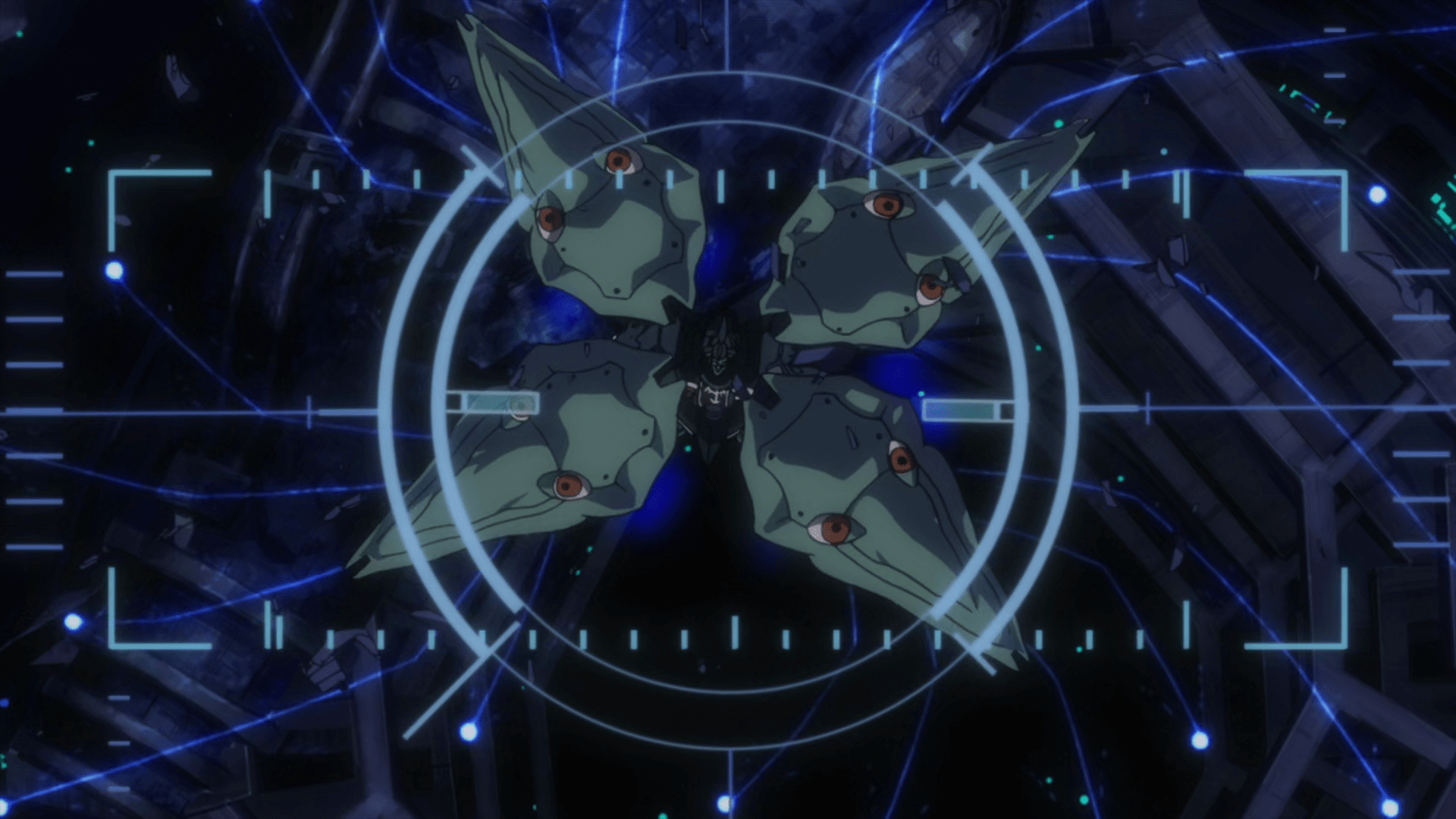 1920x1080 Kshatriya Gundam Mobile Suit Gundam Unicorn Fighting Space War Anime Anime Screenshot Mechs Wallpaper:1920x1080