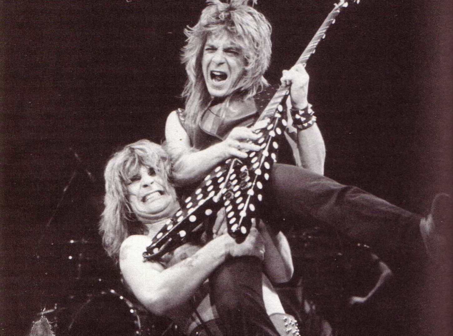 1450x1077 HD wallpaper: concert, guitar, heavy, metal, osbourne, ozzy, randy, randy rhoads. Ozzy osbourne, Black sabbath, Ozzy osbourne black sabbath