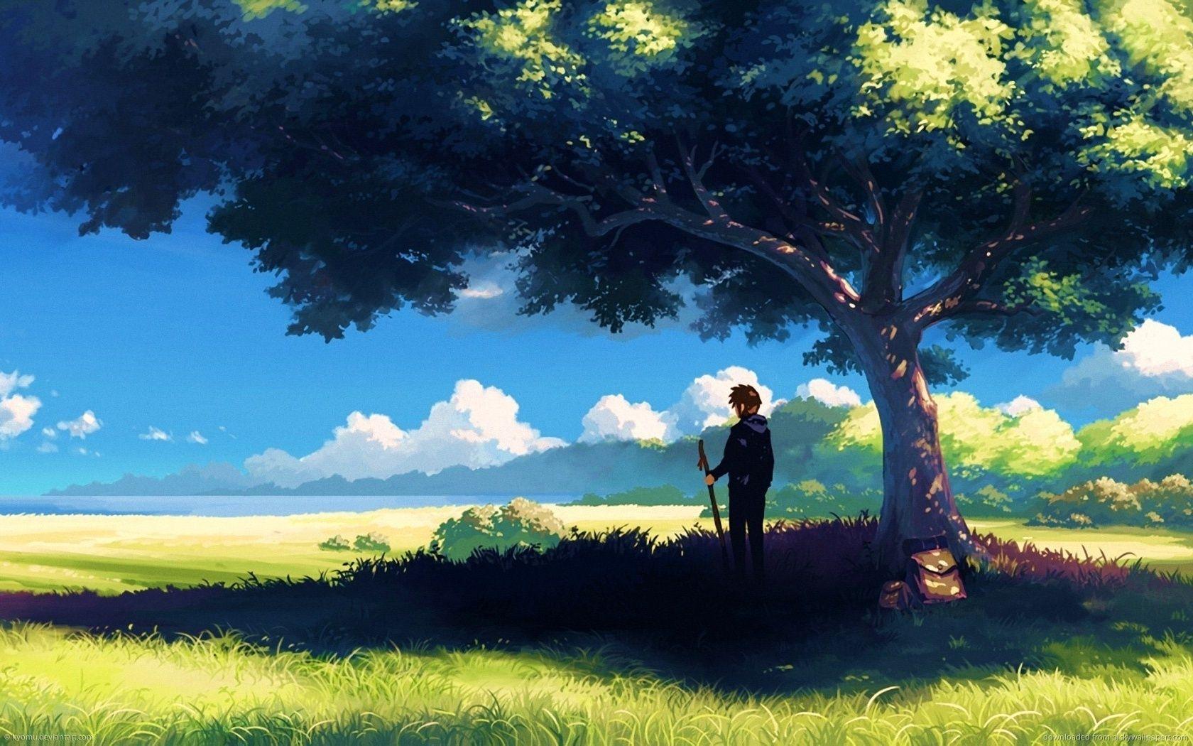 1680x1050 Anime Scenery Wallpaperx1050