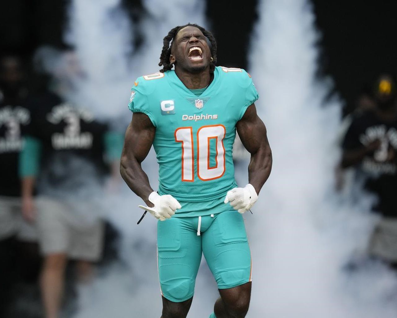 Tyreek Hill Dolphins Wallpapers - Top Free Tyreek Hill Dolphins ...