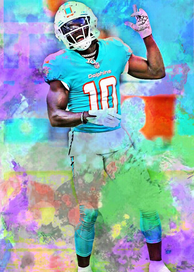 Tyreek Hill Dolphins Wallpapers - Top Free Tyreek Hill Dolphins ...