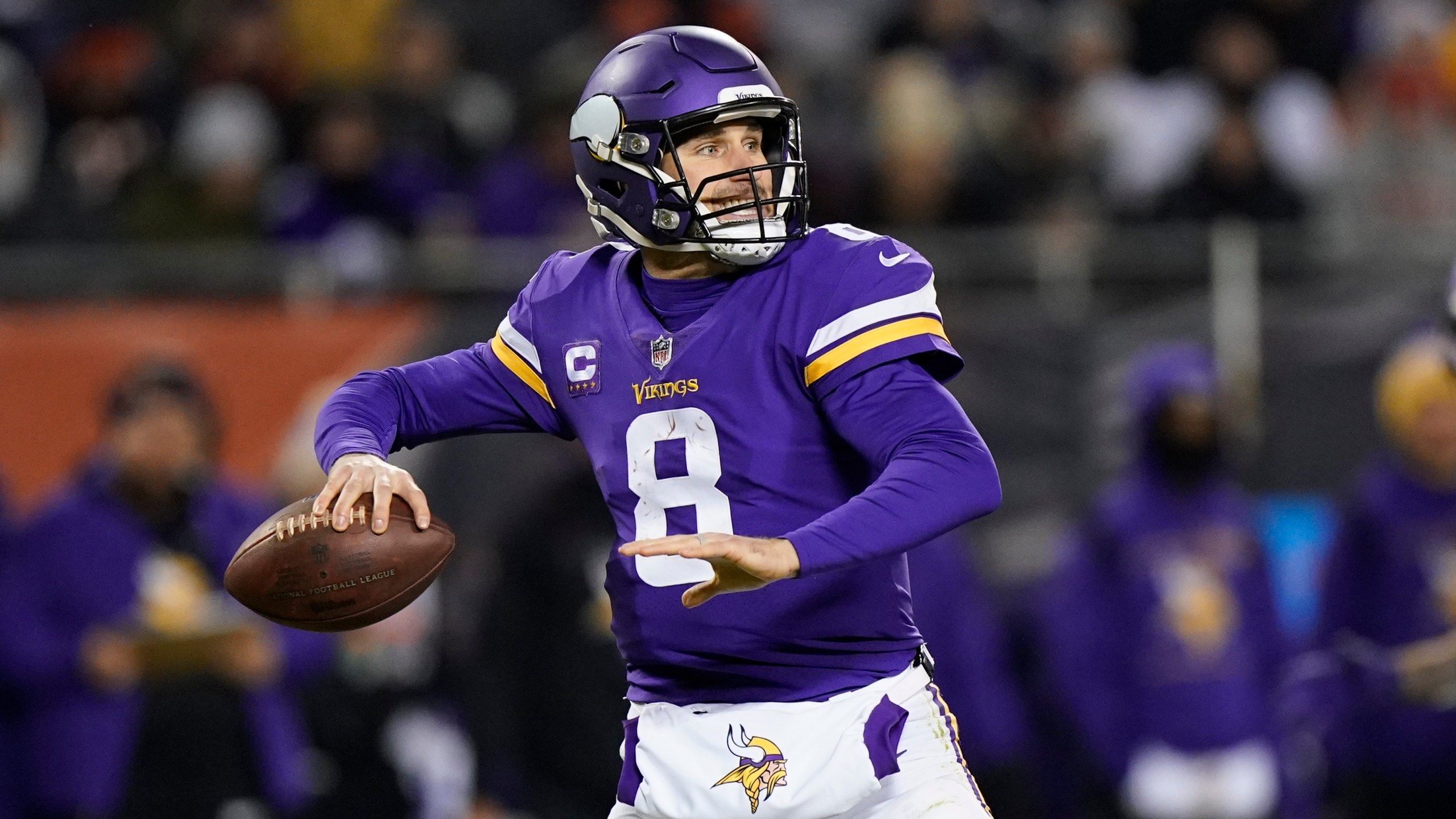 2560x1440 Vikings lose Cousins to COVID list before game vs. Packers