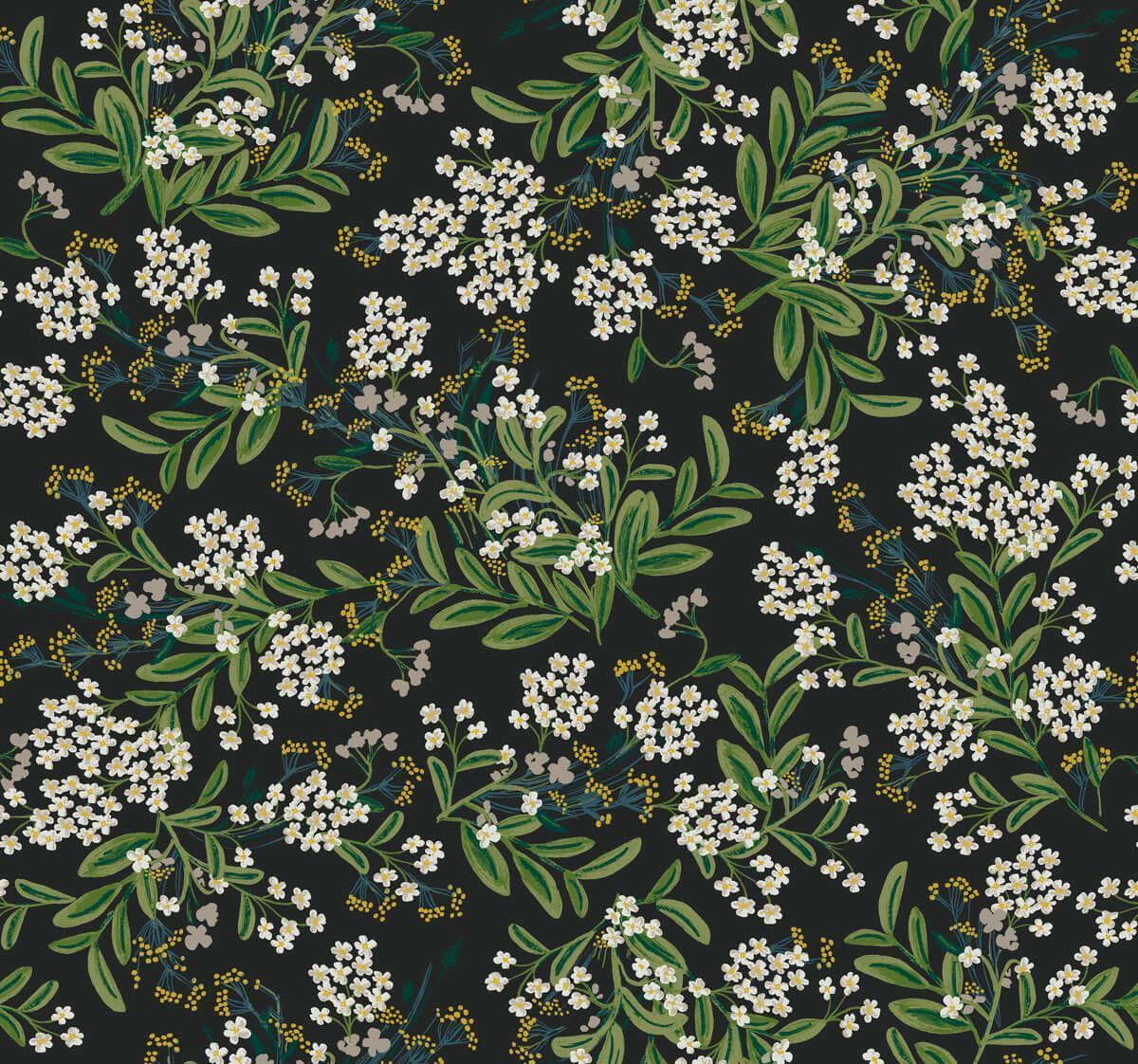 1200x1122 Rifle Paper Co. Second Edition Cornflower Wallpaper