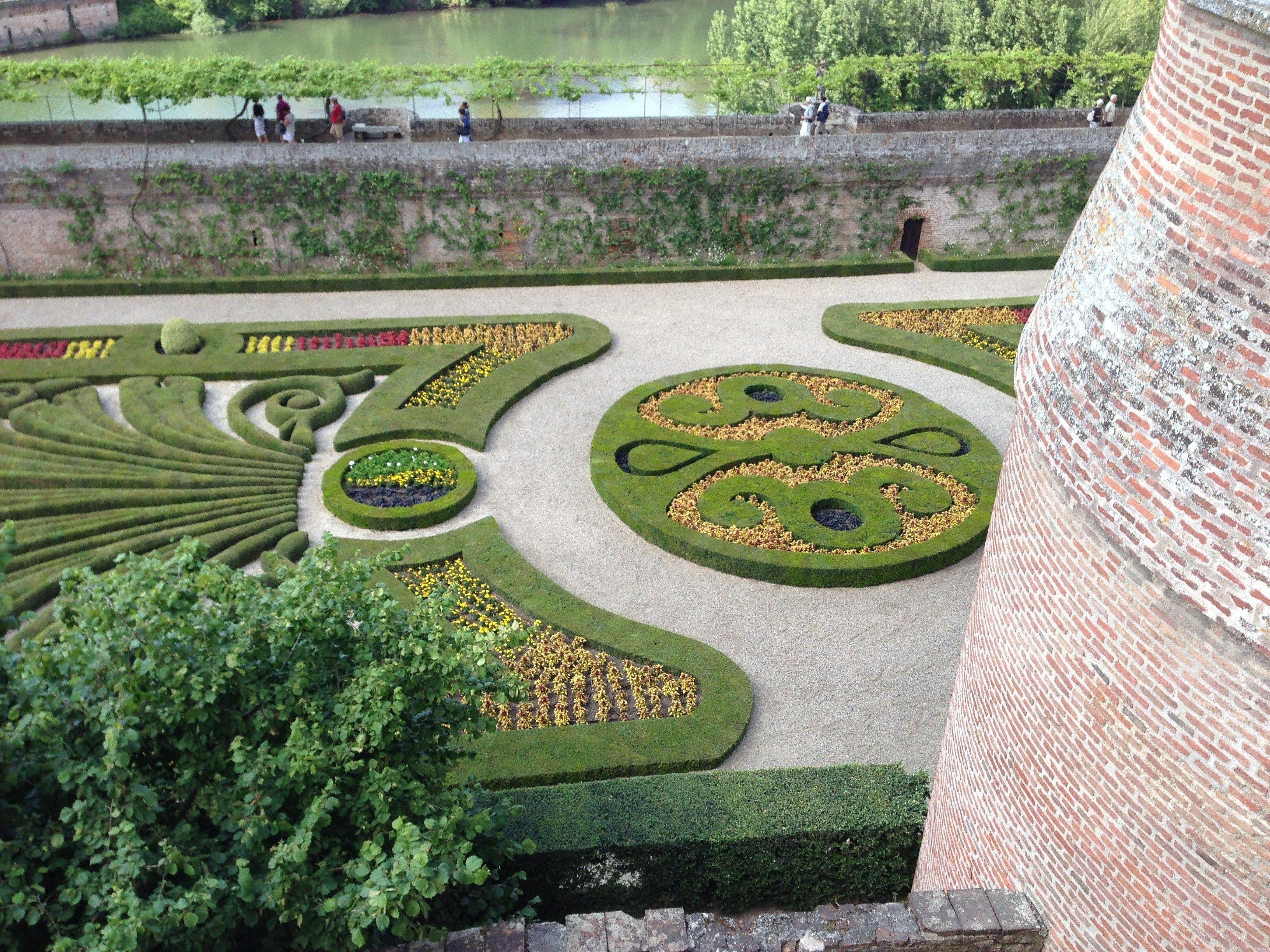 3264x2448 Flowers: Travel French France Garden Landscape Flower Pattern