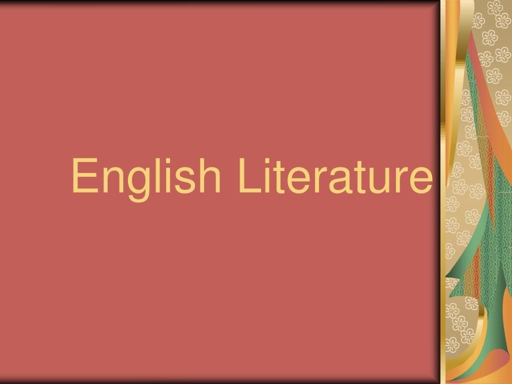 1024x768 PPT Literature PowerPoint Presentation, free download
