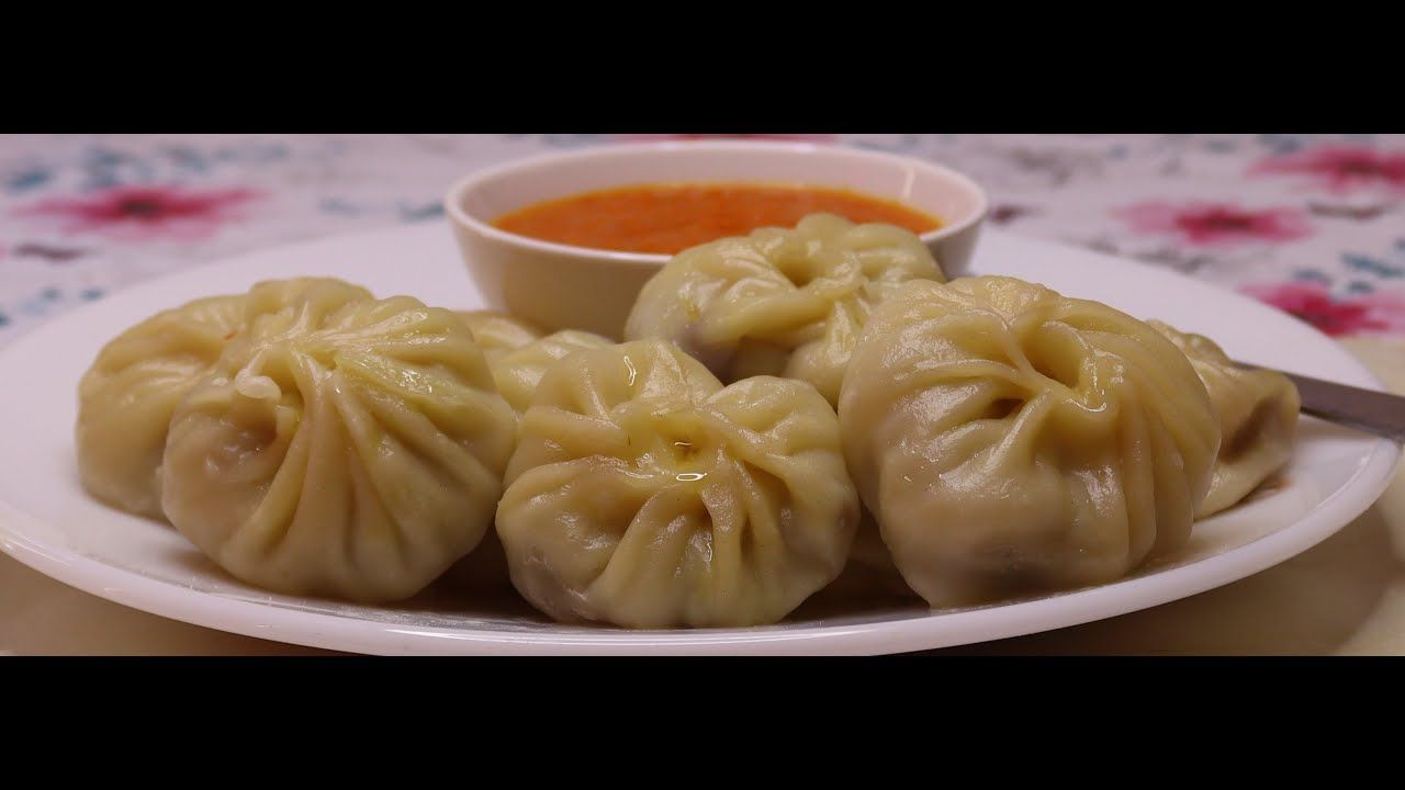 1280x720 Momo Recipe Pork Momo In Nepali Pork Dumpling Steam Momos Tibbitan , Nepali Food Nepali Street Food
