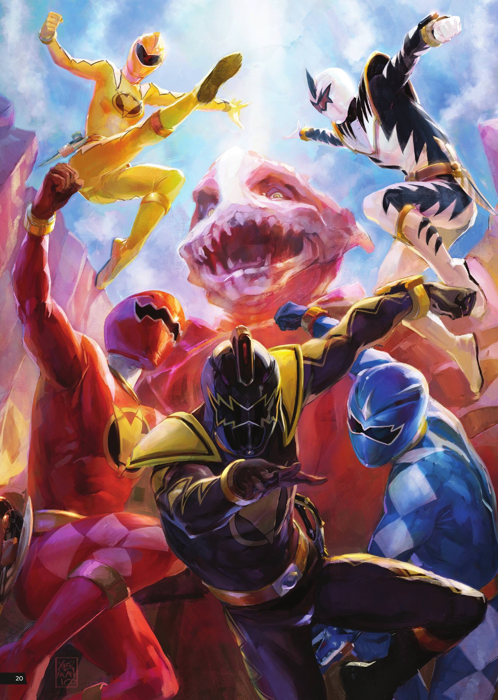 1936x2723 Power Rangers Dino Thunder