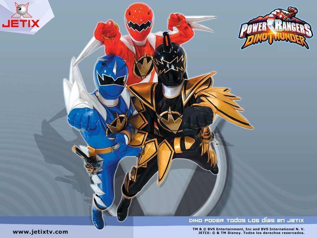 1024x768 PR dino thunder Power Ranger Wallpaper
