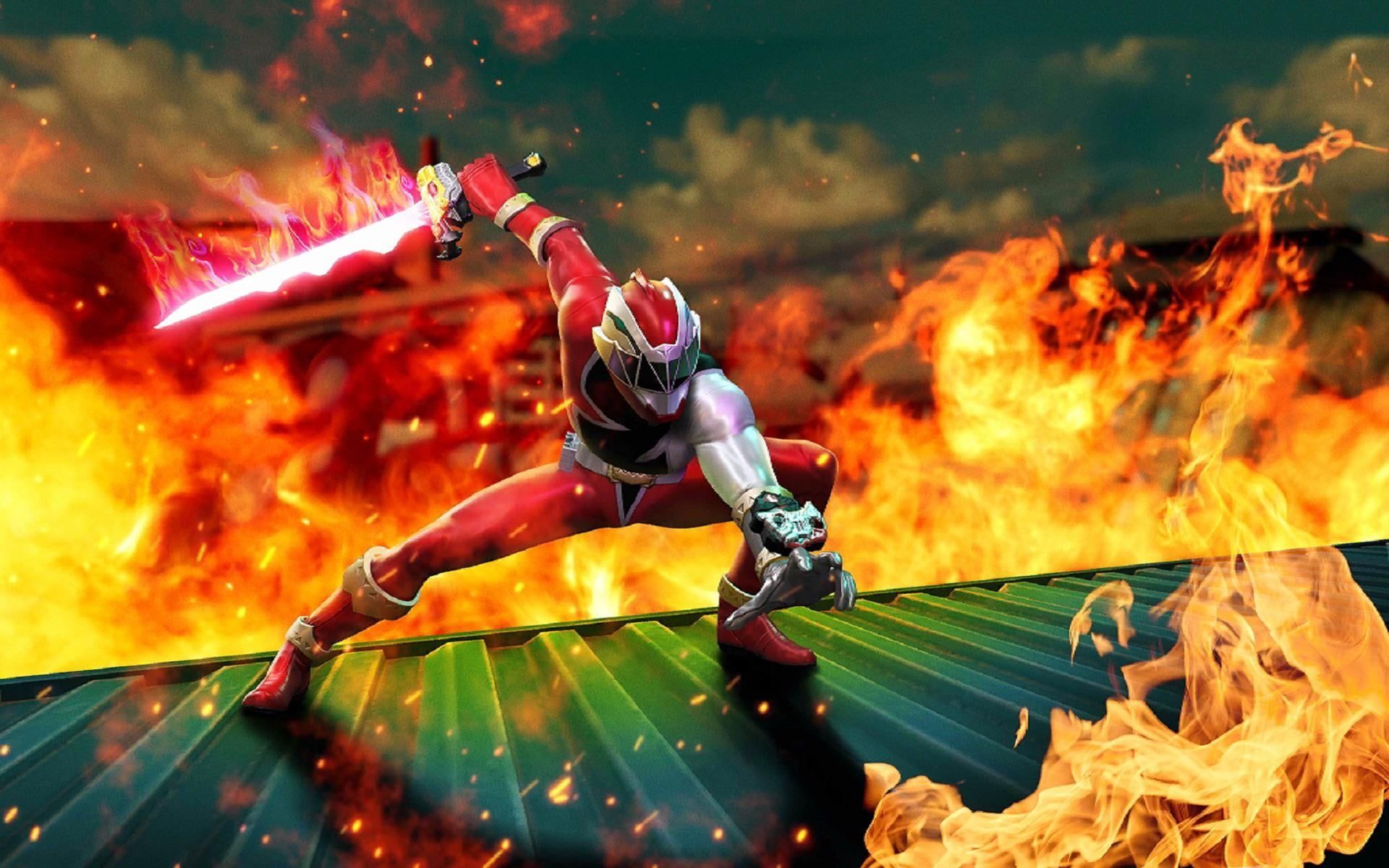 1920x1200 Dino Fury Ranger Wallpaper (Legacy Wars)