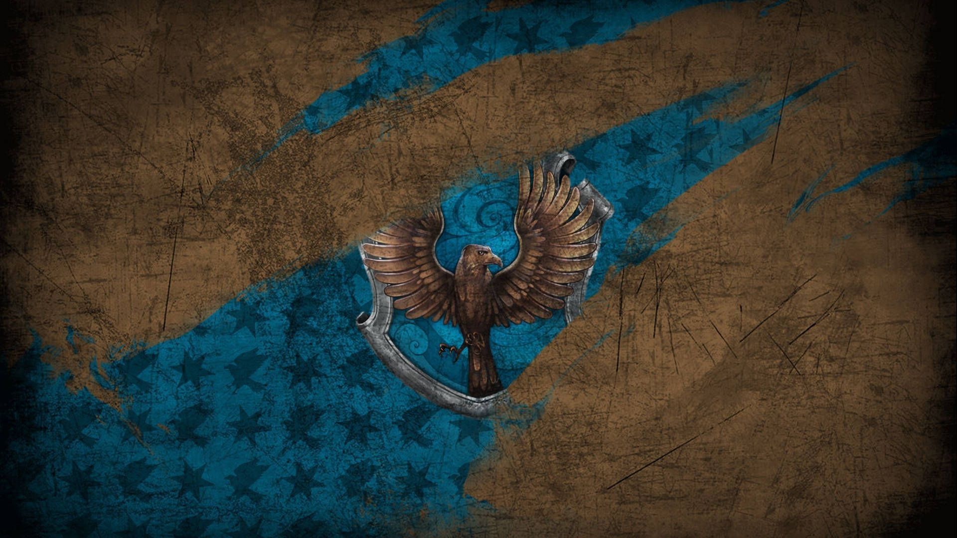 1920x1080 Download Vintage Ravenclaw Crest Wallpaper